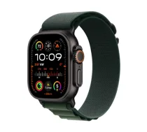 Apple Watch Ultra 2 49 mm Alpine Loop Medium black titanium / dark green - Smartwatch ( MX4R3EL/A 0195949583971 195949583971 )