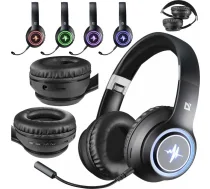Defender FREEMOTION B571 wireless Bluetooth headphones with microphone illuminated + MP3 Player + microphone black ( 63572 4745090822472 )