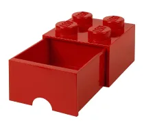 Room Copenhagen LEGO Brick Drawer 4 red - RC40051730 ( 40051730 RC40051730 5711938029418 )