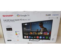 SALE OUT. Sharp Smart TV 32HF3865E 32" 80 cm 1080p Google TV DAMAGED PACKAGING ( 32HF3865ESO 2000001439562 )