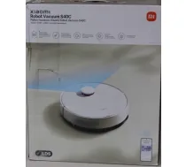 SALE OUT. Xiaomi Robot Vacuum S40C EU Xiaomi Robot Vacuum S40C EU WetDry 2600 mAh Dust capacity 0.52 L 5000 Pa White DAMAGED ( BHR9664EUSO 2000001409664 )