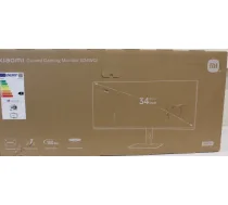 SALE OUT. Xiaomi G34WQi 34 in WQHD 3440 x 1440 at 180 Hz 350 cd/m² 2xHDMI 2xDisplayPort Height swivel tilt None DAMAGED ( ELA5454EUSO 2000001346563 )