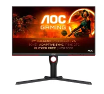 AOC G3 Q27G3XMN/BK computer monitor 68.6 cm (27") 2560 x 1440 pixels 2K Ultra HD LED Black ( 6123-1G7 AOC Q27G3XMN/BK Q27G3XMN/BK UPAOC027XS00085 4038986181440 )