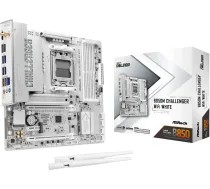 ASROCK B850M Challenger WiFi DDR5 AM5 White 90-MXBU50-A0UAYZ retail ( 581962 90-MXBU50-A0UAYZ B850M CHALLENGER B850M CHALLENGER WIFI WHITE 4711581494145 )