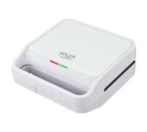 Adler AD 3070w sandwich maker 1100 W White ( 5905575902559 AD 3070 white AD 3070w )