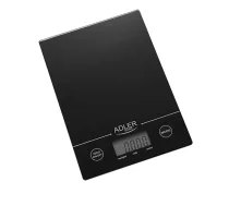 Adler AD 3138 b Black Countertop Rectangle Mechanical kitchen scale ( AD 3138 b AD 3138 black AD 3138 czarna AD3138CZARNA 5908256833722 )