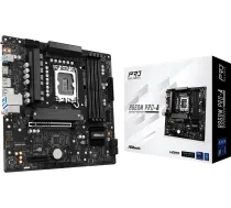 Asrock B860M Pro-A Intel B860 LGA 1851 (Socket V1) micro ATX ( 90-MXBRR0-A0UAYZ 90-MXBRR-A0UAYZ B860M PRO-A 4711581490291 )