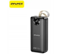 Powerbank Awei PA-34 30000mAh 65W Fast charging czarny ( 6954284025324 Awe000284 )