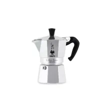 Bialetti Moka Express Moka pot 0.2 L Aluminium Black ( 0001162 1162 8006363011624 990001162 EA3/1162 )