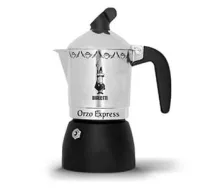 Bialetti Orzo Express Moka pot Aluminium Black ( 0002324/MR 0002324/NP 8006363023245 )