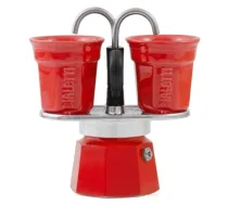 Bialetti Mini Express Moka pot 0.09 L Red ( 0007303 0007303/MR 698024 7303 8006363030489 AGDBLTZAP0040 )