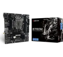 Biostar B760MX2-E D4 motherboard Intel B760 LGA 1700 micro ATX ( B760MX2E B760MX2-E 4712960686892 )