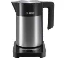 Bosch TWK7203 electric kettle 1.7 L 1850 W Black Stainless steel ( szlachetna TWK 7203 TWK 7203 TWK7203 4242002901923 )