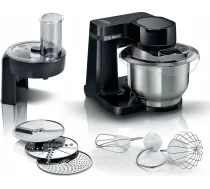 Bosch Serie 2 MUMS2EB01 food processor 700 W 3.8 L Black Stainless steel ( BOSC-RO-001-98 HKBOSRKMUMS2EB0 MUM S2EB01 MUMS2EB01 Z049392 4242005252312 )
