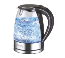 Camry Premium CR 1290 electric kettle 1.7 L 2000 W Black Transparent ( AGDADLCZE0092 CR 1290 CR 1290 black 5902934835770 )