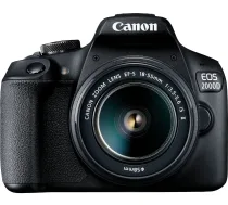 Canon EOS 2000D BK 18-55 IS II EU26 SLR Camera Kit 24.1 MP CMOS 6000 x 4000 pixels Black ( 2728C003 Canon 4549292111859 )