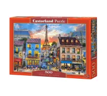 Castorland Streets of Paris 500 pcs Jigsaw puzzle 500 pc(s) City ( GXP-598797 5904438052684 )