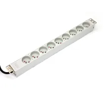 Digitus A-19-STRIP-3-IMP power distribution unit (PDU) 9 AC outlet(s) 1U White ( A19STRIP3IMP A-19-STRIP-3-IMP ALASSA19S3I 5907772590478 )