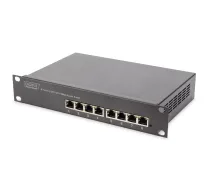 Digitus 8-port Gigabit Ethernet Switch DN-80114 Unmanaged Rackmountable Power supply type Internal ( DN-80114 DN-80114-1 4016032441007 )