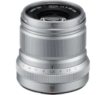 Fujifilm XF 50mm F2.0 R WR MILC/SLR Telephoto lens Silver ( 16536623 4547410341003 )