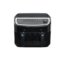 GASTRONOMA 18290003 fryer Double 9 L Stand-alone 2400 W Low fat fryer Black Stainless steel ( 18290003 5707442001880 )