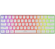 Genesis THOR 660 G2 Gaming keyboard Wireless/Wired US White 2.4 GHz Bluetooth USB Linear ( NKG-1917 Thor 660 G2 5901969434811 )
