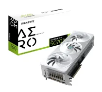 GIGABYTE GeForce RTX 5070 Ti AERO OC 16G Graphics Card - 16GB GDDR7 256bit PCI-E 5.0 2588 MHz Core Clock 3 x DP 2.1a 1 x HDMI 2.1b NVI ( GV N507TAERO OC 16GD )