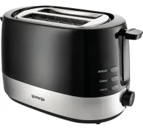 Gorenje T850BK 7 2 slice(s) 850 W Black Silver ( NAD201 860000053 T850BK 3838942049026 )