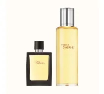 Hermes Terre d' Parfum travel spray and refill 30 ml 125 ml ( 3346130009849 )