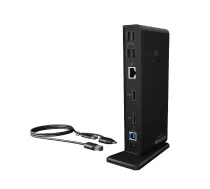 ICY BOX IB-DK2251AC Wired USB 3.2 Gen 2 (3.1 Gen 2) Type-A Black ( 1D39-00A 60638 AYICYS000000021 IB-DK2251AC 4250078169765 )