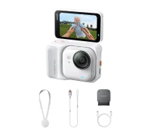 Insta360 GO Ultra Standard White action sports camera 4K Ultra HD 25.4 / 1.28 mm (1 / 1.28") Wi-Fi 52.9 g ( 6977644761342 CINSABEA W CINSABEA/WHITE CINSABEA_1 CINSABEA_4 )