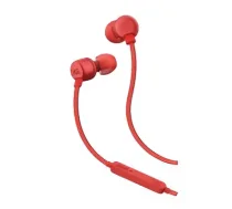JBL Tune 310C Headset Wired In-ear Calls/Music USB Type-C Red ( 1200130011177 JBL JBLT310CRED )
