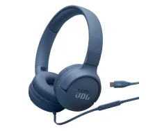 JBL Tune 520C USB-C Headphones Wired Head-band Calls/Music USB Type-C Blue ( JBLT520CBLU Tune 520C 1200130023279 )