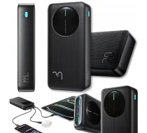 Powerbank Joyroom JR-PBF14 Pro 22.5W 20000mAh with digital display 2x USB-A 1x USB-C - black ( 6956116781200 JR-PBF14 Pro )