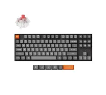Keychron K8 Max keyboard Universal USB + RF Wireless + Bluetooth Black ( K8M-H1 4895248881230 )
