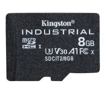 Kingston Technology 8GB microSDHC Industrial C10 A1 pSLC Card Single Pack w/o Adapter ( SDCIT2/8GBSP SFKINMDG08CIT2W 0740617321005 740617321005 )