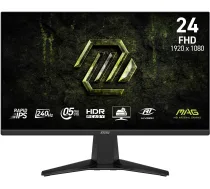 MSI Monitor 23.8 inch MAG 245F X24 LED/FHD/Flat/240Hz/black ( 9S6-3BC81M-001 MAG 245F X24 MAG245FX24 4711377363211 )