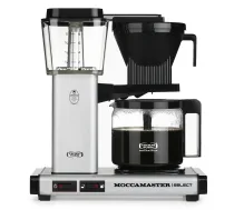 Moccamaster KBG 741 Manual Drip coffee maker 1.25 L ( 53982 KBG 741 Select Matt Silver Matt Silver Select 8712072539822 )