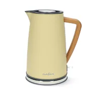 Nedis KAWK510EYW electric kettle 1.7 L 2200 W Yellow ( 18294004000 KAWK510EYW 5412810451142 )