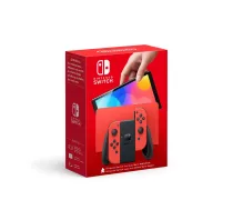 Nintendo Switch - OLED Model - Mario Red Edition portable game console 17.8 cm (7") 64 GB Touchscreen Wi-Fi ( 0045496453633 10011772 1237759 )