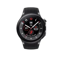 OnePlus Watch 2 3.63 cm (1.43") AMOLED Digital 466 x 466 pixels Touchscreen Black Wi-Fi GPS (satellite) ( 5491100053 6921815625766 OPWWE231 )