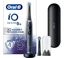 Braun Oral-B iO Series 8N Toothbrush Black Onyx ( 408567 4210201408567 8N Black Onyx JAS22 iO 8N Black Onyx IO SERIES 8 BLACK iO Series 8N Black Onyx JW01-09A ORA-408567 )