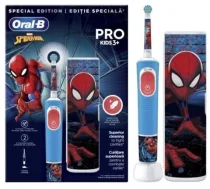 ORAL-B VITALITY PRO D103 KIDS SPIDERMAN ELECTRIC TOOTHBRUSH + TRAVEL CASE ( 613238 D103 KIDS SPIDERMAN + CASE 8006540773499 )