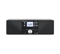 Panasonic HiFi Micro Anlage DAB+ SC-DM202EG-K schwarz mit Bluetooth Home audio micro system 24 W Black ( 1400723 7A21-164 SC-DM202EG-K 5025232944279 )