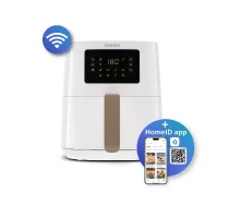 Philips 5000 series HD9255/30 fryer Single 4.1 L Stand-alone 1400 W Hot air fryer White ( HD9255/30 8720389022166 )