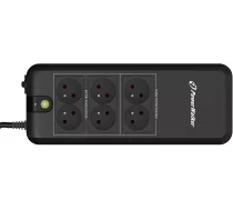 PowerWalker VFD 600 APFC FR uninterruptible power supply (UPS) Standby (Offline) 0.6 kVA 300 W 6 AC outlet(s) ( 10120412 VFD 600 APFC FR VFD 600 APFC/FR 4260074976212 )