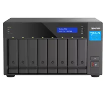 QNAP TVS-h874 NAS Tower Intel® Core™ i5 i5-12400 32 GB DDR4 0 TB QuTS hero Black ( TVS-H874-I5-32G 4711103082362 )