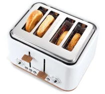 Salter EK5823WHTVDE Toronto 4-Slice Toaster ( 15922654 T-MLX62749 5054061593266 )