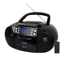 Sencor SPT 3907 B portable stereo system Digital 4 W FM Black MP3 playback ( SPT 3907 B SPT 3907B UBSECRMSPT3907B 8590669249268 )