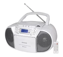 Sencor SPT 3907 W portable stereo system Digital 4 W FM White MP3 playback ( 35050783 SPT 3907 W SPT 3907W UBSECRMSPT3907W 8590669249275 )